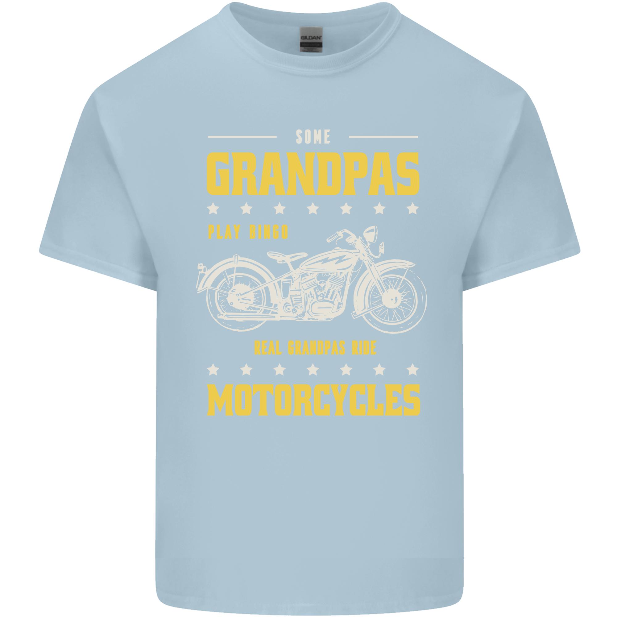 Some Grandpas Funny Biker Motorcycle Bike Unisexs Light Cotton TShirt S