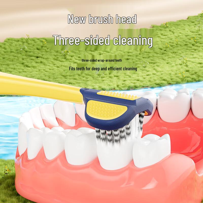 Sweetrip Children's Triple-Action Soft Toothbrush