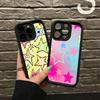 Cartoon Star Phone Case For IPhone 17 16 15 14 13 12 11 Pro Max Plus Silicone Shockproof Case