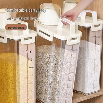 Contenitore per Riso e Farina a Prova di Umidità e Resistente agli Insetti