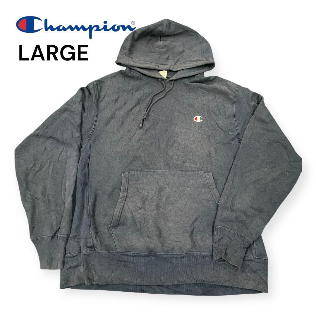 Used [Superb Summicro] Champion Reverse Weave Parka Black Fade Atmosphere