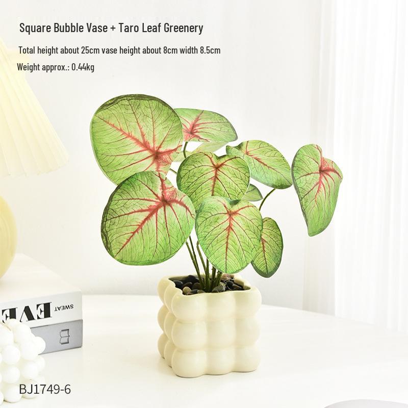 Artificial Flower Arrangement for Home or Office Décor: Living Room, Bedroom, Dining Table & Bonsai-Inspired