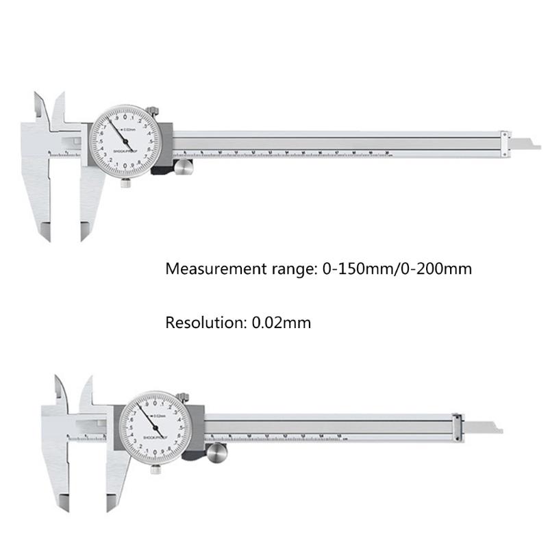 Messschieber Professionell Edelstahl Pachymeter Schreinerwerkzeuge Nonius Messwerkzeug Mikrometer Lineal Pachometer