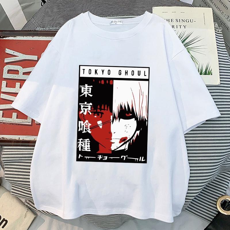 Heißer Anime Neues Cooles Muster Bedrucktes T-Shirt Damen Herren Outdoor Street Fashion Harajuku Kurzarmshirt Tops