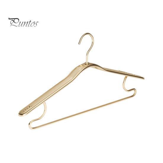 Curved Clothes Hanger Max Load Bearing Anti-rust Aluminum Alloy Windproof Smooth Strong Non-Slip Suit Coat Clothing Driying Rack Wardrobe Organizer