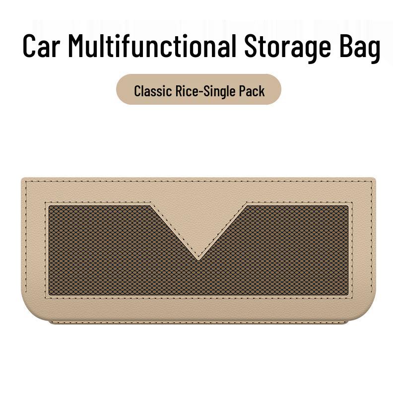 Car Storage Net: Multipurpose Sticky Phone and Organizer Bag