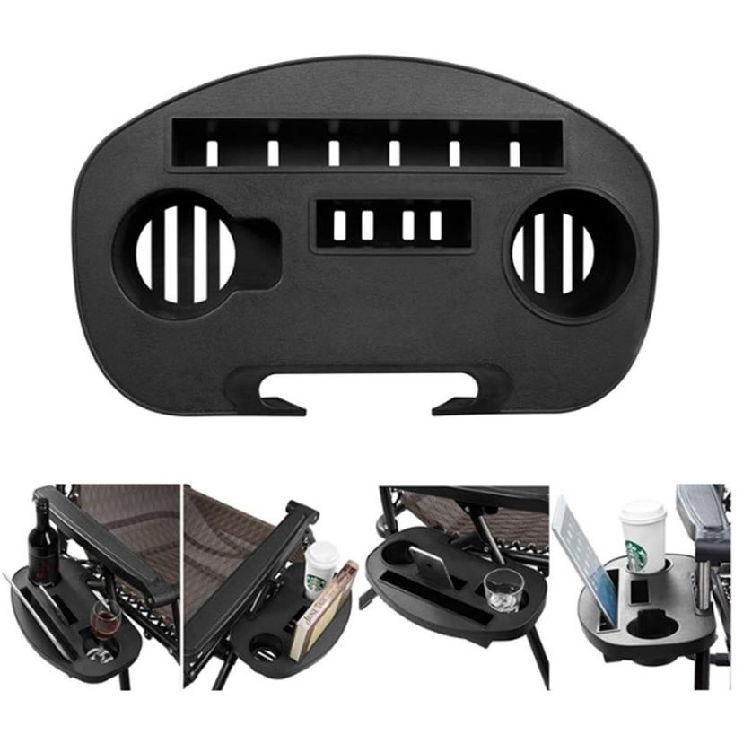 1 Pcs Recliner Accessories Tray Folding Relaxation Chair Drink Holder Fishing Camping Beach