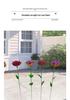 Ornements de Jardin de Roses en Fer Forgé pour la Décoration de Balcon et de Cour