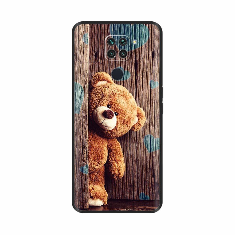 Case For Xiaomi Redmi Note 9 Case Soft Black Silicon Back Cover For Redmi Note9 Cover Redmi Note 9 Case Funda Coque Bumper Shell