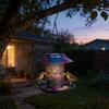 Durable Solar Bird Feeder With Automatic Lighting Perfect For Backyard