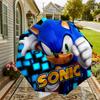 1pc Sonic The Hedgehog Automatic Folding Umbrella, Heavy Duty 8 Rib Iron Frame,  Suitable for Travel, Daily Use, Birthday, Decor Gift m0104055