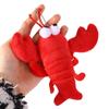 Animal Crayfish Red Lobster Pendant Prop Keyring Bag Pendant Plush Toy Keychains Stuffed Keychain