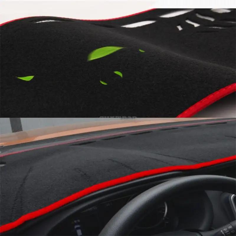 For Mitsubishi Outlander 2013-2022 Dashboard Cover Protective Pad Dash Board Sunshade Carpet Car Accessories 2015 2016-2022