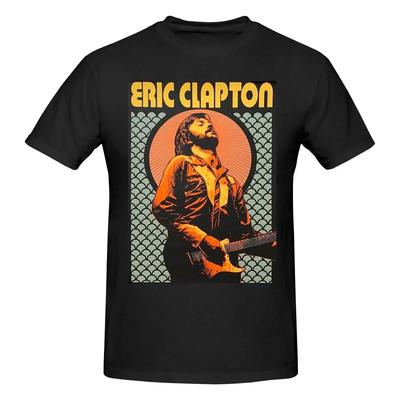Eric Clapton Mens Classic Unisex Cotton TShirt for Men  Women Classic Tee