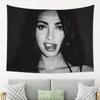 MEGAN FOX Wall Tapestry High Definition Printed Horizontal Wall Hanging for Living Room Bedroom Office Party Birthday Valentine