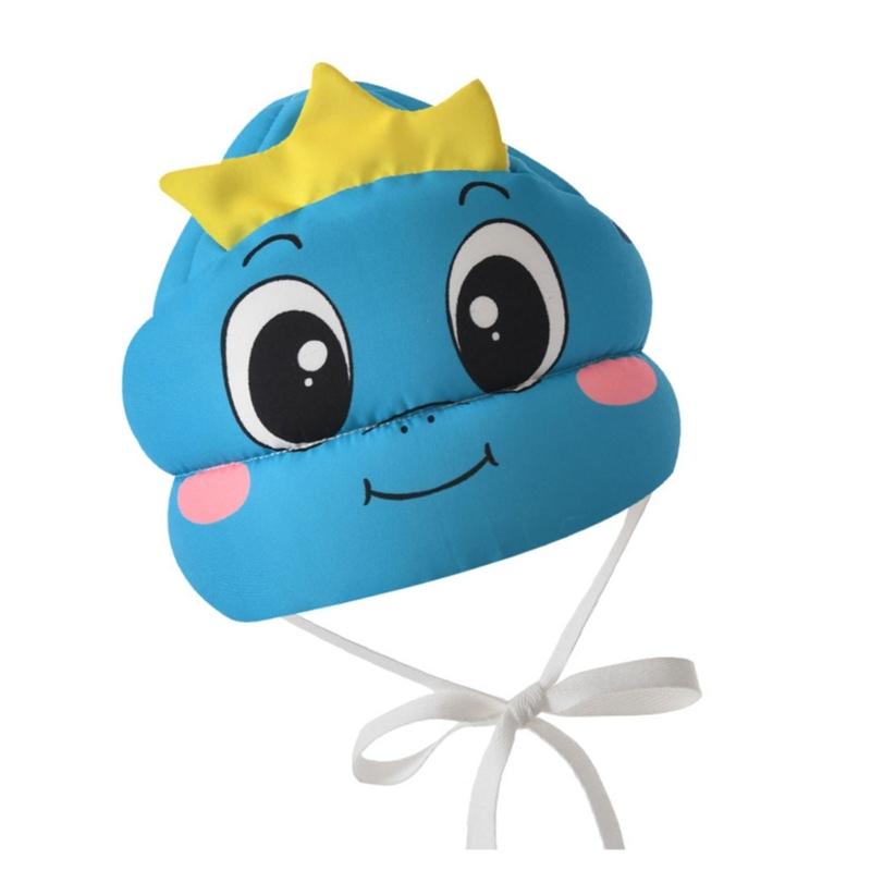 

Baby Drop-resistant Helmet Protective Hat Baby Learn to Walk Caps Cute Toddlers Hat Collisionproof Hat for 0-36 Month