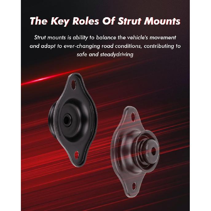 

cciyu Rear Strut Mount and Bearing Replace for Chevrolet Aveo 2004-2018 for Chevrolet AVEO5 2007-2011 for Pontiac G3 2007-2009