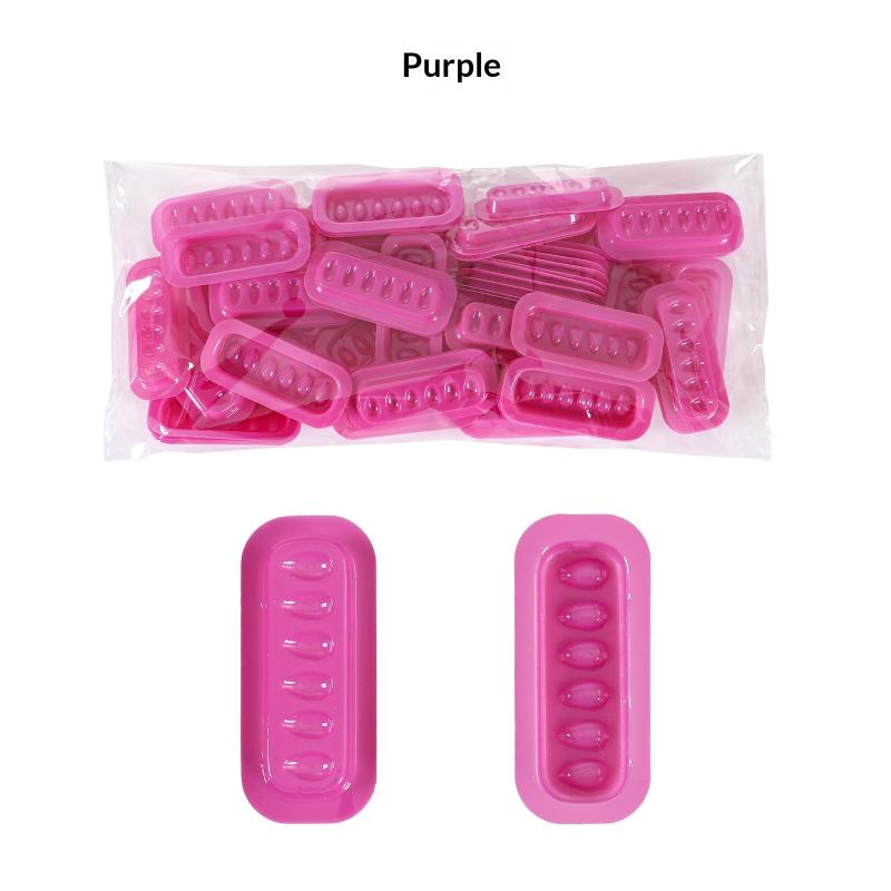 Eyelash Extension Glue Pad Disposable Pallet 100Pcs Adhesive Stand For Lashes Clean And Convenient For Makeup Studios