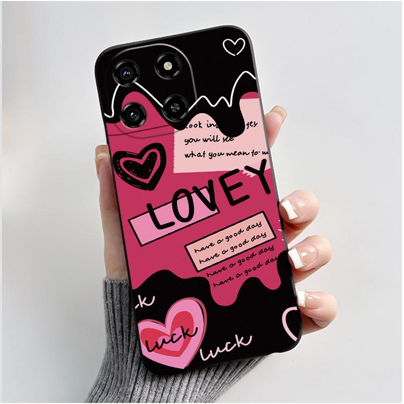 Casing For Blackview Color 6 Phone Case Luxury Cute Cool Boys Girls Black Matte Soft silicone Cover For Blackview Color6 Shell