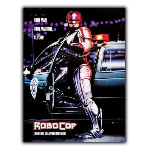 METAL SIGN WALL PLAQUE ROBOCOP Movie Film man cave s cinema room poster printAluminum 20x30cm（7.8x11.8inch）