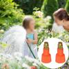 2PCS Adjustable Water Nozzles for Handheld Garden Watering Cans with Leak Proof and Easy Installation Features