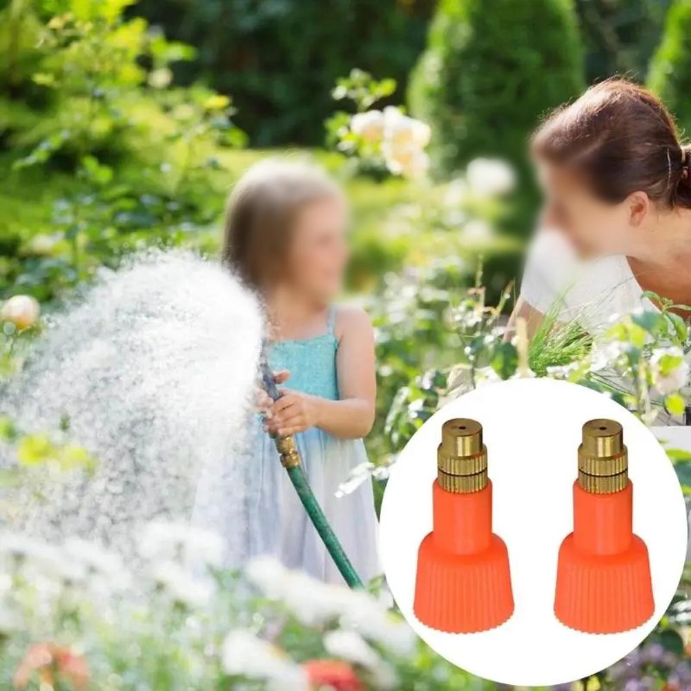 2PCS Adjustable Water Nozzles for Handheld Garden Watering Cans with Leak Proof and Easy Installation Features