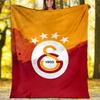 1pc Football Team (28) Theme Blanket - Digital Print, Polyester, Cozy for All Seasons, Perfect for Outdoor, Camping, and Travel