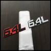 Car displacement tail label 1.8L2.3L2.4L3.0L4.0L5.7L metal displacement car sticker, body sticker