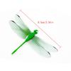 5pcs Garden Dragonfly Decor Model Props Home Backyard Adornment Lawn Sculpture Adorn Ulation Insects Stake Decoration