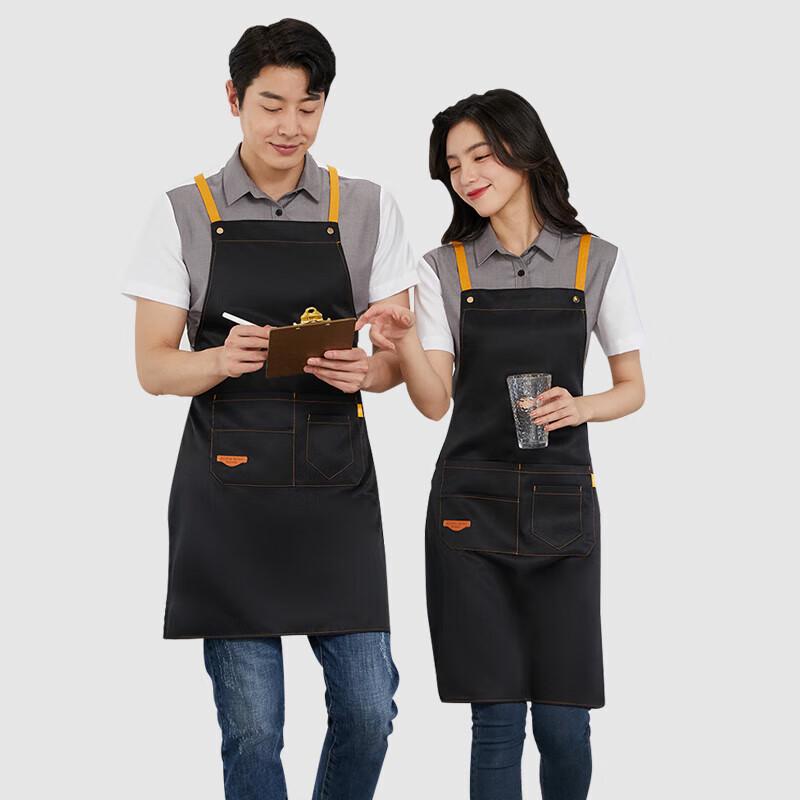 Unisex Wasserdichte H-Rücken Küchenschürze