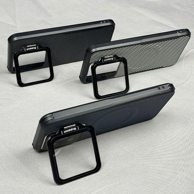 Etui na telefon komórkowy Xiaomi Mi 14 14pro Wzór Kevlarowy 14ultra z własnym uchwytem na folię na obiektyw Etui magnetyczne