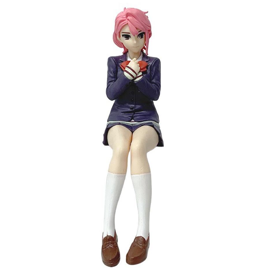 

New Anime Dandadan Ayase Momo Shiratori Aira Sitting posture S.H.Figuarts Transformed Assembly PVC Model Toy Action Figures Gift
