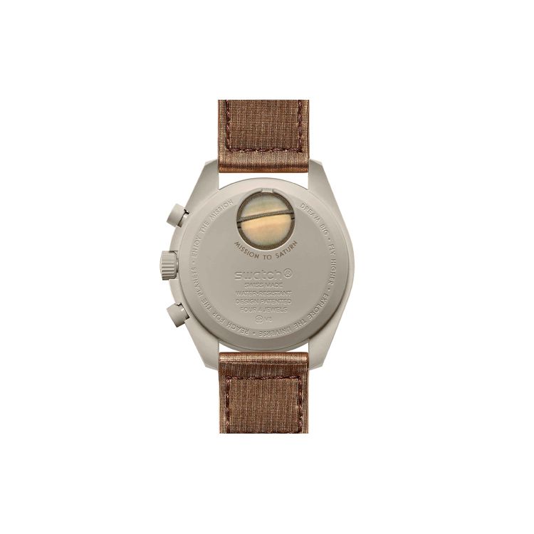 Swatch x Omega Bioceramic Moon Mission To Saturn Men Watches Grey SO33T100