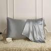 Mulberry Silk Pillowcase for Hair and Skin, Envelope Style, Silk On One Side, Tencel On The Other