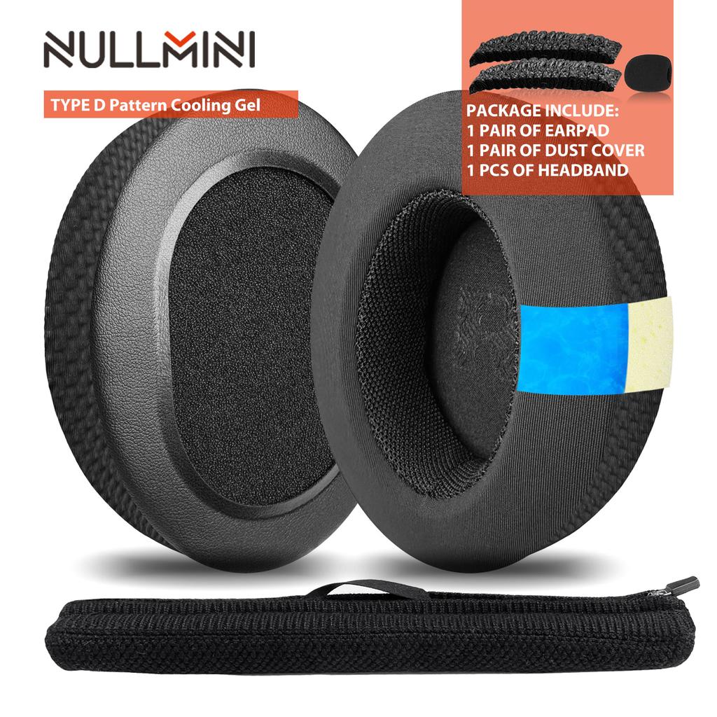 Cuscinetti per cuffie Nullmini Adatti per cuffie Sony WH-1000XM2 MDR-1000X Custodia di ricambio per padiglioni Auricolari Fascia