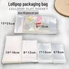 Baking Cake, Chocolate Bar & Lollipop Transparent OPP Bags - 100 Pieces