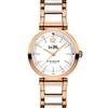 Women’s Quartz Two-tone Ceramic & Stainless Steel White Dial 30mm Watch 14502463
