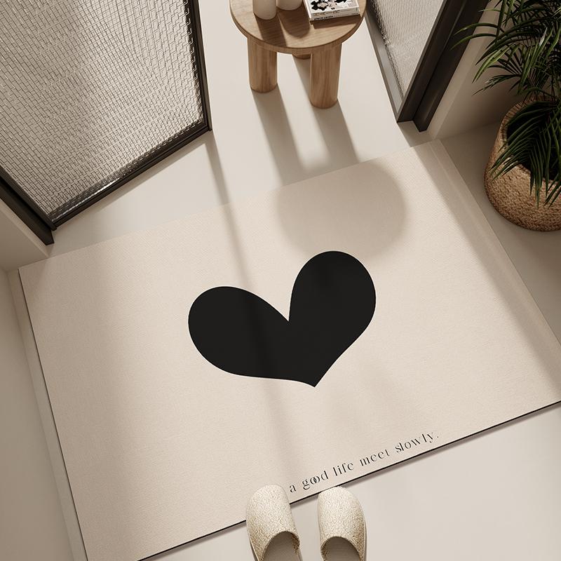 Water Absorbing and Quick Drying Diatomaceous Earth Mat, Cutting Mat, Anti Slip and Anti Fouling Foot Mat for Bathroom