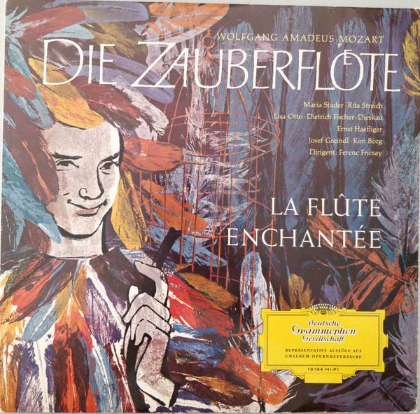 

LP Record WOLFGANG AMADEUS MOZART MARIA STA Die Zauberflte La Flte Enchant LPEM19194 Deutsche Grammo 1964 Germany Classical Used