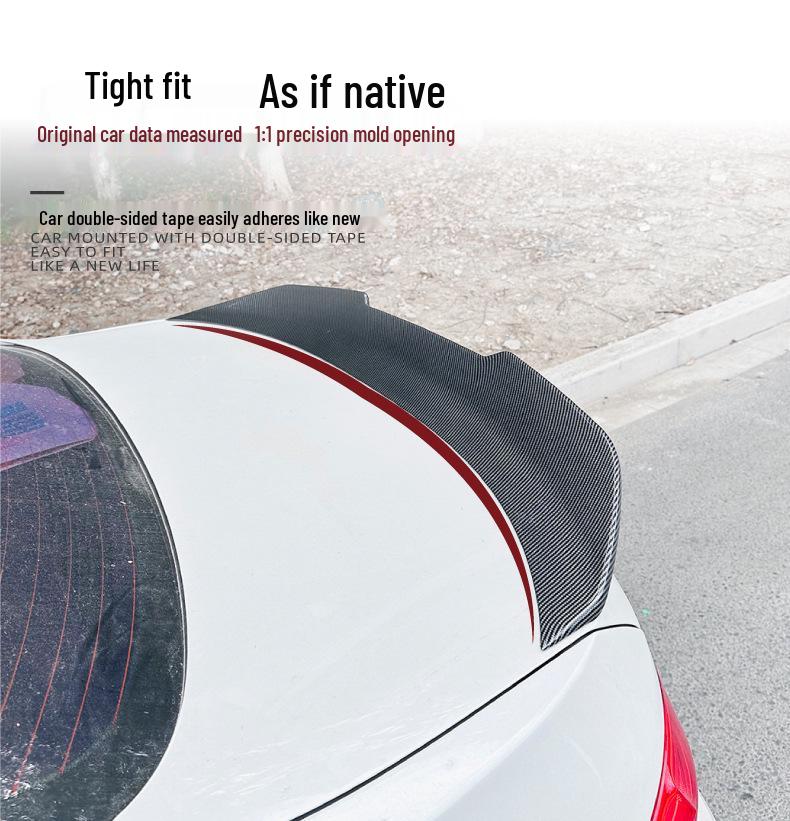 BMW F10 5 Series 2011-17 Rear Top Spoiler Diffuser - Exterior Modification Accessory