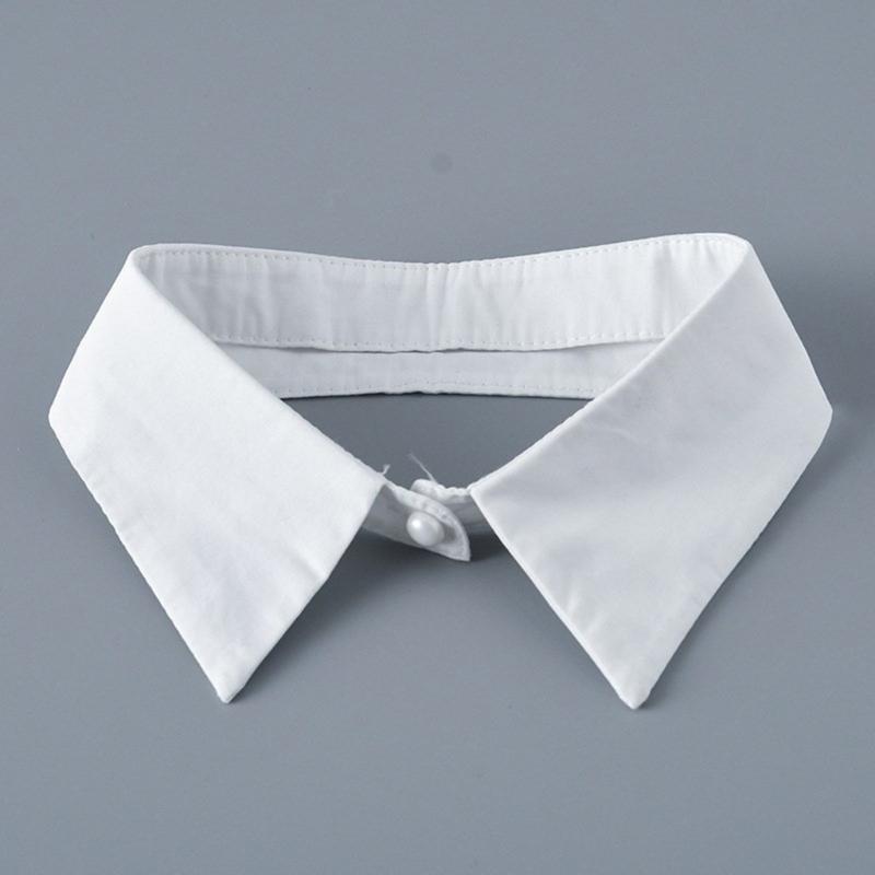 White Shirt Collar Girls Clothes Accessiory Collar Versatile Outfits Traditional Mini Lapel Shawl Collar Lapel