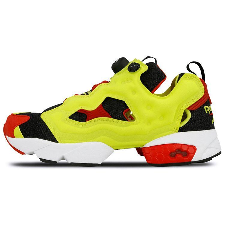 

Reebok InstaPump Fury OG Retro Citron 2019 унисекс кроссовки желтые красные черные V47514