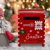 Boîte aux lettres de Noël Métal Boîte aux lettres Boîte postale Livraison de Noël Boîte aux lettres pour Jardin Fête de Noël Fête de mariage Ferme Vacances