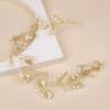 1PC Leaf Headband Simplicity Alloy Elegant Accessories Gift Headband Wedding Bead Bride Handmade