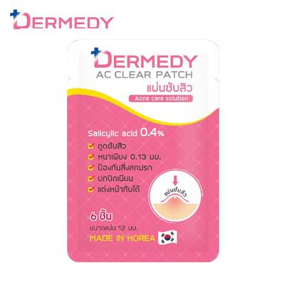 AC Clear Patch 6 punti, cerotto per l'acne, soluzione per la cura dell'acne, 0,4% salicilico - Cura della pelle coreana