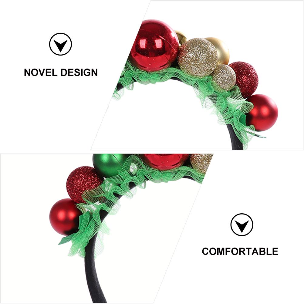 Vánoční čelenky Obruče do vlasů Sváteční čelenka Pásek do vlasů Vlasy Vánoční sváteční vlasové doplňky Čelenka Party