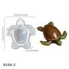 1 Pcs Reptile Silicone Mold - Turtle Lizard & Frog Resin Casting Mold for DIY Animal Figurines & Ornaments