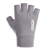 Mens UV Protection Half-Finger Cooling Gloves Cycling Driving Fishing Outdoor Use