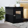 VidaXL Dog Cage Furniture, Dog Kennel with Lockable Door, Dog House, Living Room Side Table, 838324