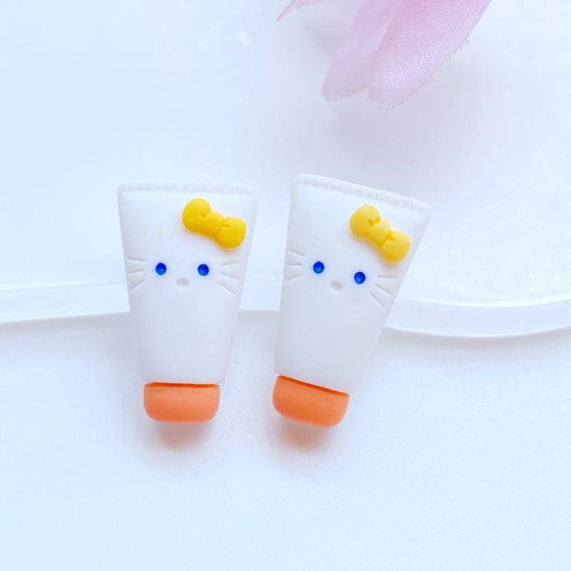 

10Pcs New Cute Resin Simulation Daily Necessities Flat Back Cabochon Scrapbooking Hair Bow Center Embellishments DIY Accessories